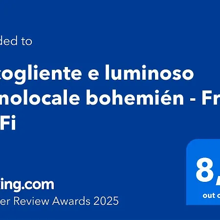 Appartamento Accogliente E Luminoso Monolocale Bohemién - Free Wi-fi